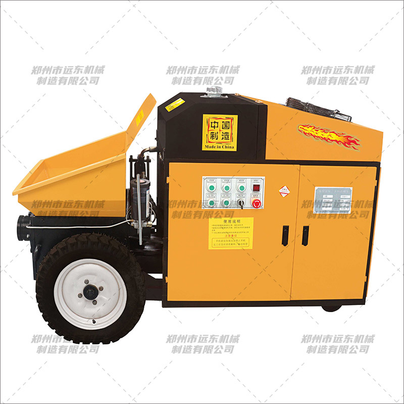 LL-15型臥式混凝土輸送泵(圖1) LL-15型臥式混凝土輸送泵(圖1)